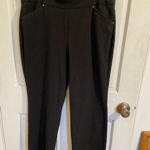 Roz & Ali Black Trousers black size 14